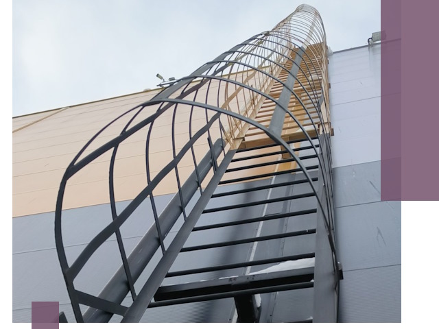 Изготовление и монтаж пожарных лестниц в Пятигорске профессионально