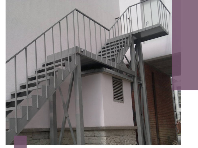 Монтаж пожарных лестниц под ключ в Пятигорске с гарантией качества