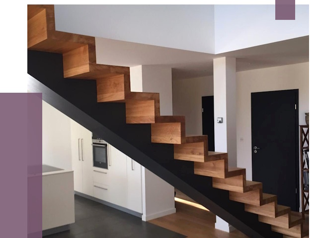 Изготовление деревянных лестниц в Пятигорске от 87321 руб. | ПРОЛЁТ-Птг