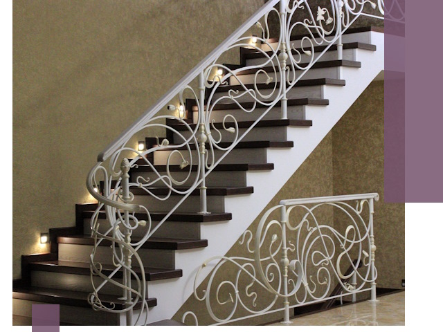 Кованые лестницы под ключ в Пятигорске — изготовление и монтаж