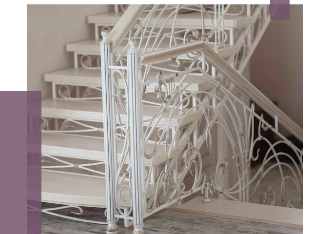 Изготовление кованых лестниц на заказ в Пятигорске от 87321 руб. | ПРОЛЁТ-Птг