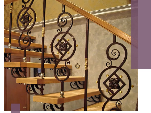 Изготовление кованых лестниц под ключ в Пятигорске