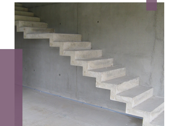 Бетонные лестницы в Пятигорске от 19005 руб. под ключ | ПРОЛЁТ-Птг