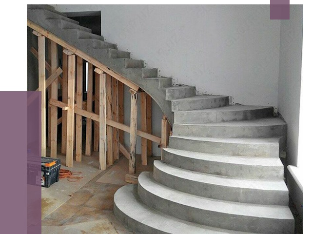 Изготовление бетонных лестниц под ключ в Пятигорске от 20032 руб. | ПРОЛЁТ-Птг