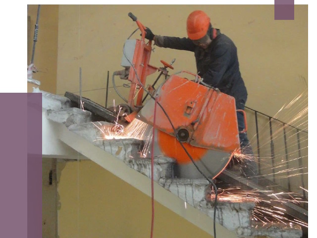 Демонтаж бетонных лестниц в Пятигорске от 4623 руб. за м2 | ПРОЛЁТ-Птг