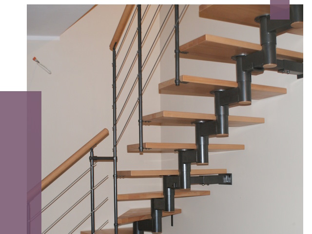 Изготовление модульных лестниц в Пятигорске от 11557 руб. 