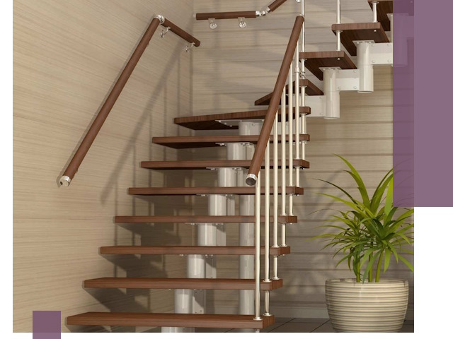 Изготовление модульных лестниц под ключ в Пятигорске