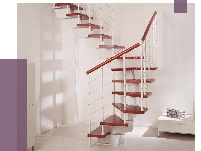 Изготовление лестниц на больцах в Пятигорске от 9759 руб. | ПРОЛЁТ-Птг