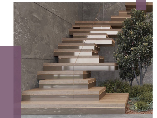 Современные лестницы в Пятигорске от 13869 руб. | ПРОЛЁТ-Птг