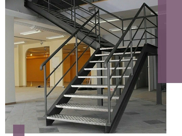 Лестницы для офиса в Пятигорске: изготовление, монтаж, демонтаж