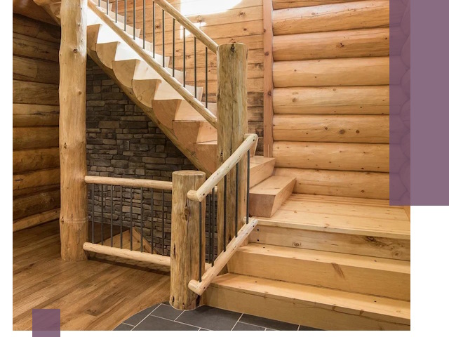 Лестницы в баню под заказ и профессиональный монтаж в Пятигорске