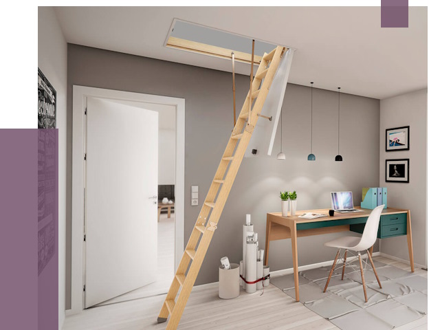 Чердачные лестницы в Пятигорске — от 14639 руб. | ПРОЛЁТ-Птг