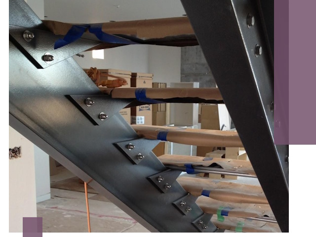 Усиление лестничных конструкций и усиление опор в Пятигорске