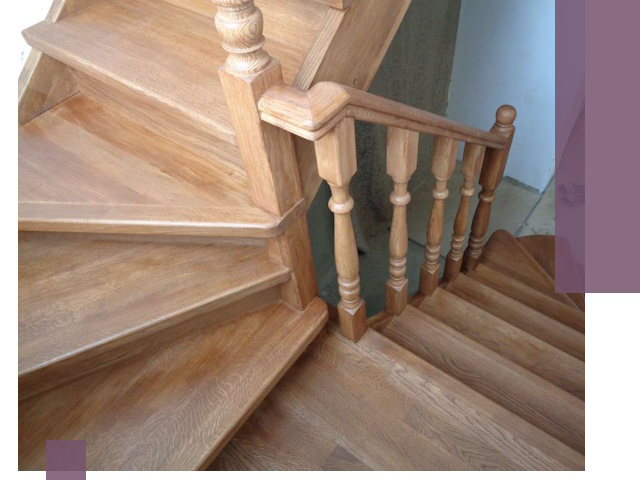 Дубовые лестницы под ключ в Пятигорске: изготовление и монтаж