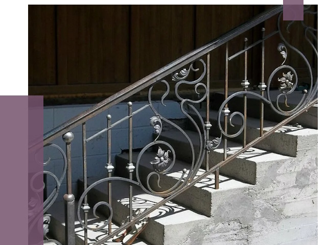 Кованые перила в Пятигорске от 8732 руб. под ключ — качество от ПРОЛЁТ-Птг