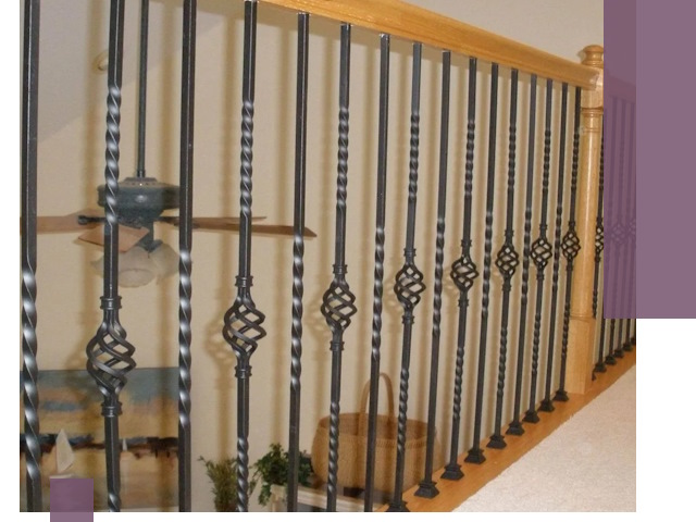 Изготовление и монтаж кованных перил в Пятигорске под ключ
