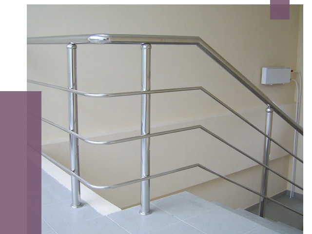 Алюминиевые перила в Пятигорске от 6369 руб. под ключ | ПРОЛЁТ-Птг