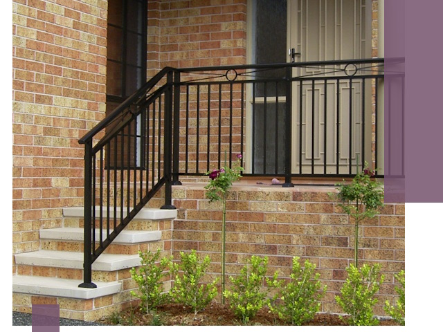 Уличные перила из металла под ключ в Пятигорске