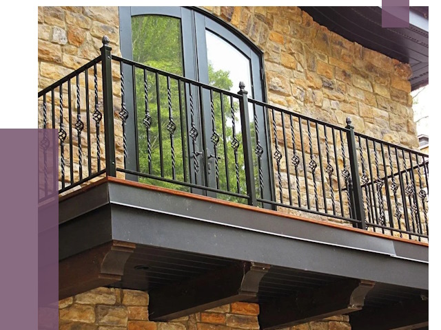 Балконные ограждения в Пятигорске от 8064 руб. — купить | ПРОЛЁТ-Птг