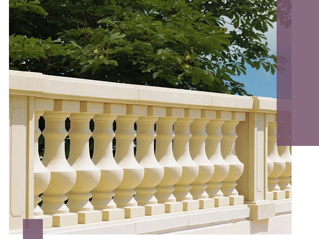 Установка балюстрады в Пятигорске: изготовление и монтаж под ключ