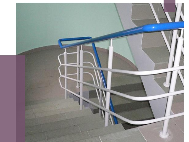 Перила в подъезде в Пятигорске — установка и замена от 7448 руб. | ПРОЛЁТ-Птг