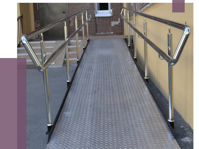 Пандусы в Пятигорске от 12328 руб. — установка для инвалидов | ПРОЛЁТ-Птг