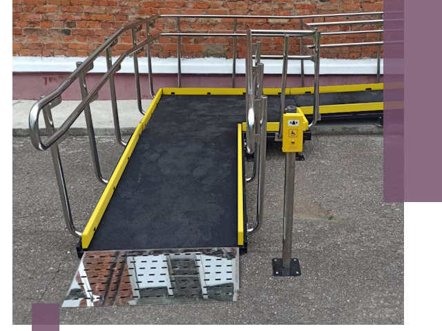 Изготовление наклонных пандусов для инвалидов в Пятигорске