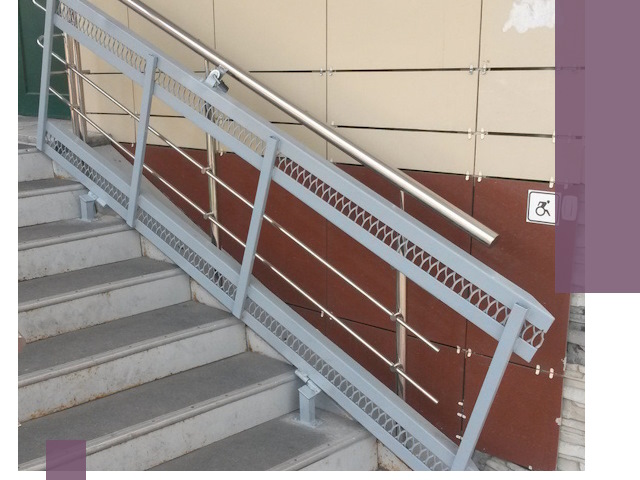 Изготовление откидных пандусов под ключ в Пятигорске