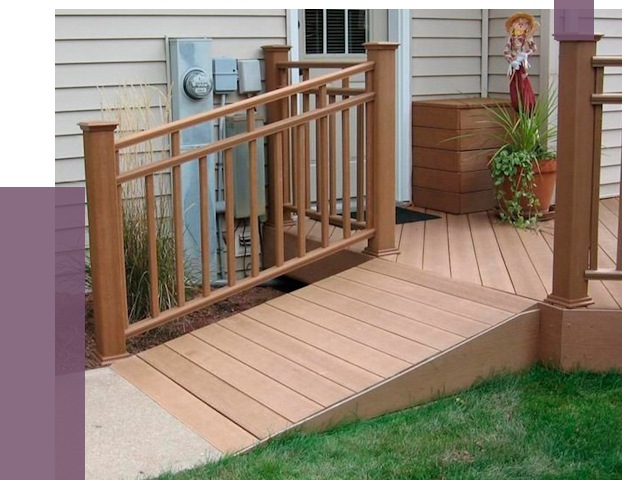 Пандус на крыльцо в Пятигорске под ключ от 7807 руб. 