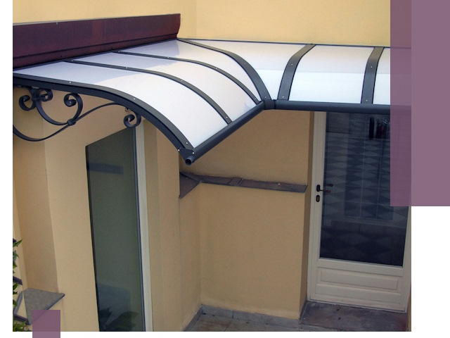 Монтаж козырьков любой сложности в Пятигорске под ключ