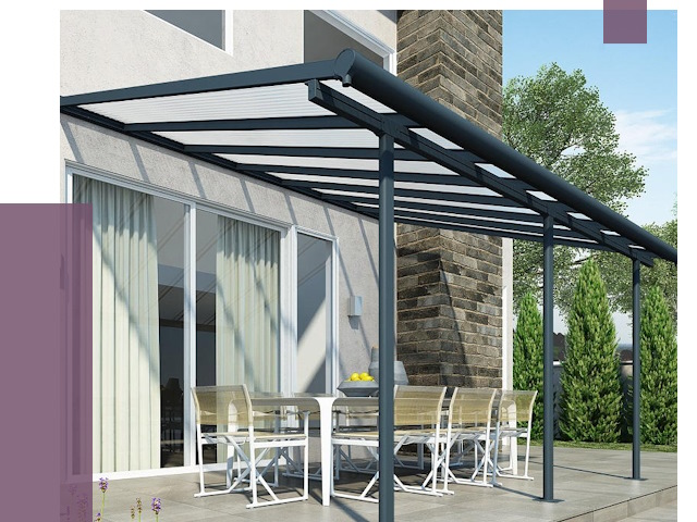 Навесы пристенные в Пятигорске от 9143 руб. — монтаж и установка | ПРОЛЁТ-Птг