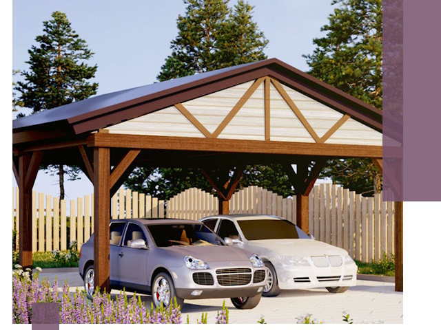 Навесы для автомобиля в Пятигорске — изготовление и монтаж