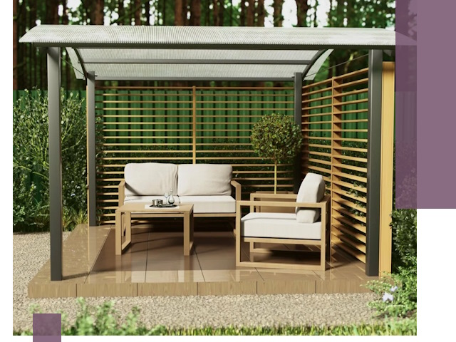 Навесы для дачи в Пятигорске: изготовление, монтаж и демонтаж