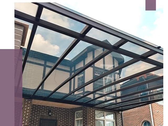 Навесы из поликарбоната в Пятигорске от 8650 руб. под ключ — ПРОЛЁТ-Птг