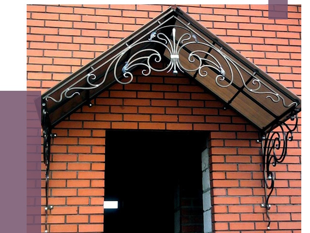 Металлические козырьки в Пятигорске от 10735 руб. 