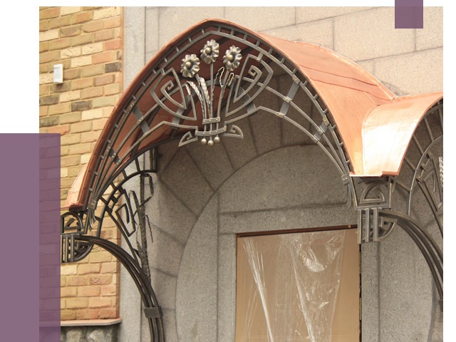 Арочные козырьки в Пятигорске от 14639 руб. 