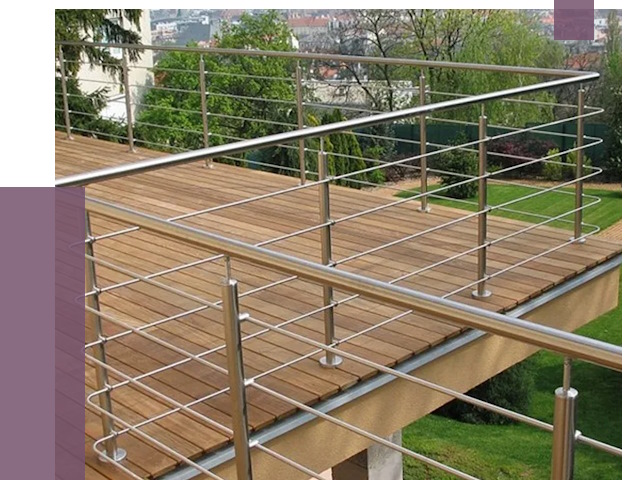 Алюминиевые парапеты в Пятигорске под ключ от 7807 руб. 