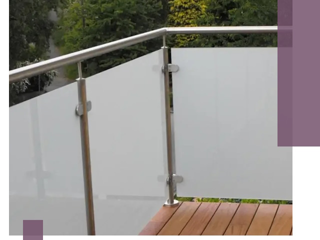 Алюминиевые парапеты для балконов и террас в Пятигорске