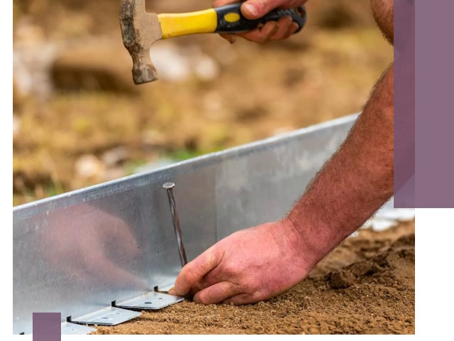 Монтаж металлических бордюров в Пятигорске быстро и качественно