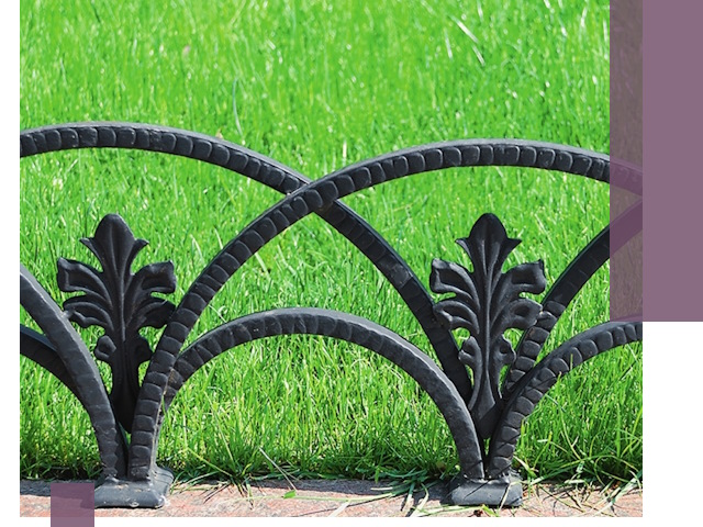 Декоративные металлические бордюры под ключ в Пятигорске