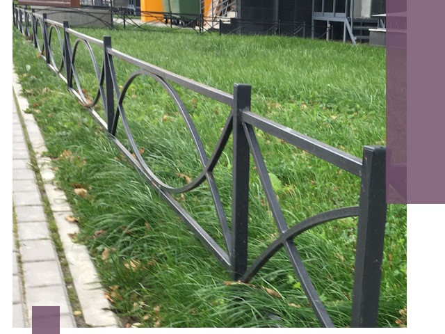 Газонные ограждения из металла в Пятигорске — монтаж и продажа