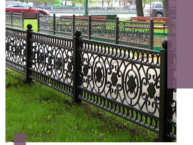 Секционные газонные ограждения под ключ в Пятигорске