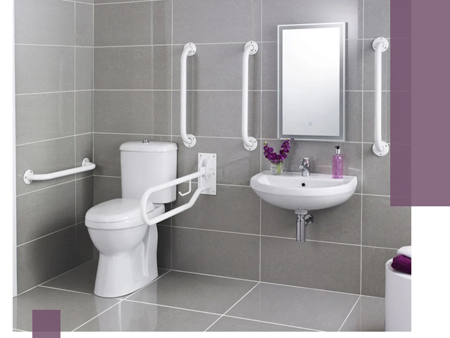 Поручни для санузлов в Пятигорске: установка, ремонт и монтаж