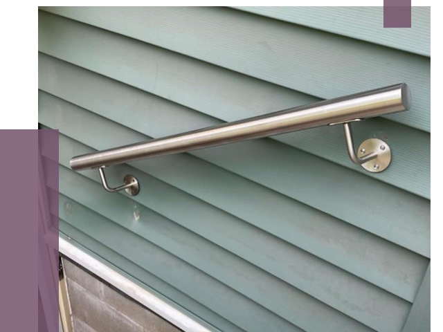 Поручни из нержавеющей стали в Пятигорске от 7705 руб.  | ПРОЛЁТ-Птг